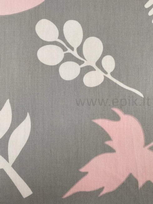 Satino medvilnės patalynės komplektas "Flamingo Zoo"